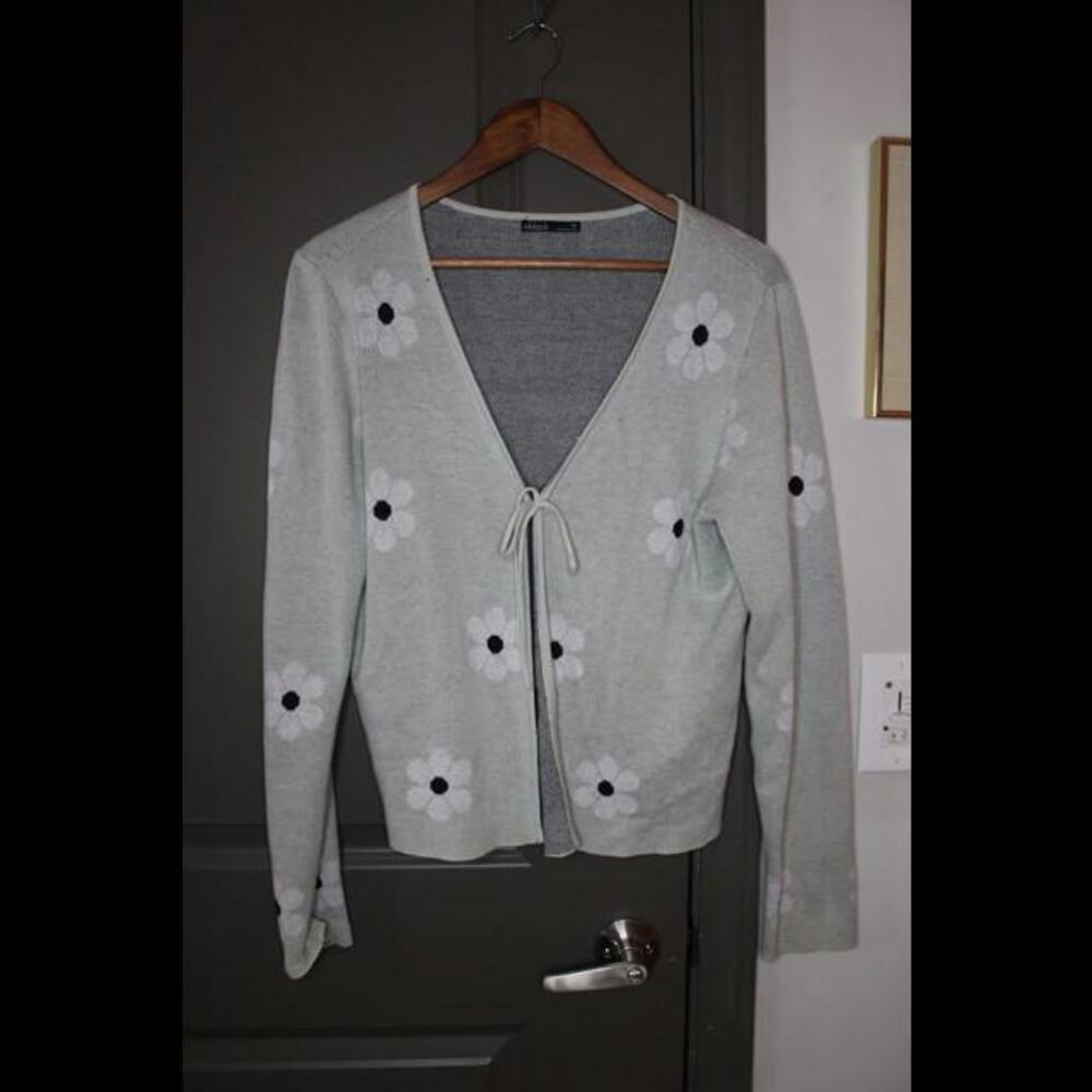 Nikka K Floral Knit Cardigan